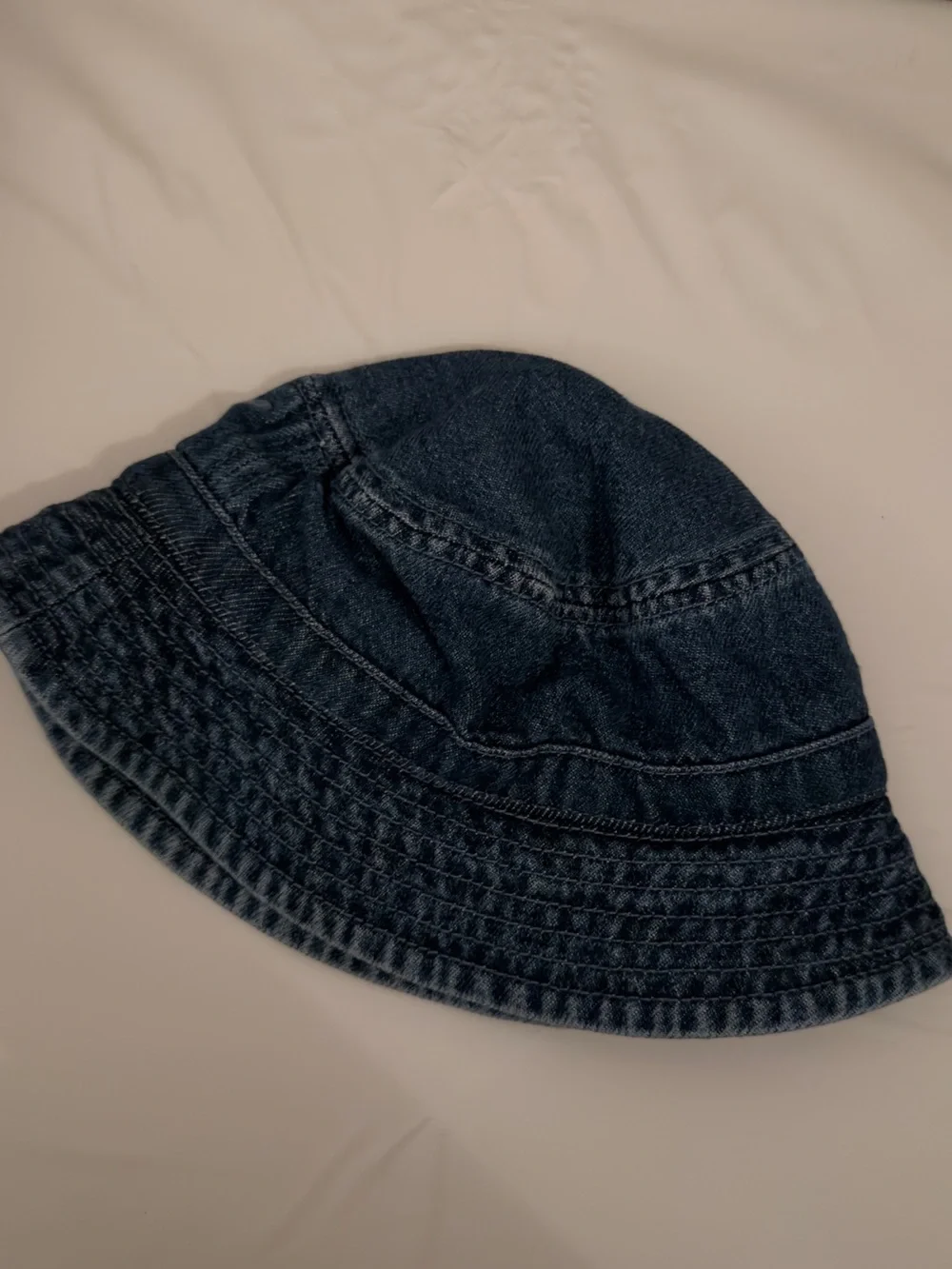 Ralph Lauren Navy Denim Kids Polo Bear Bucket Hat